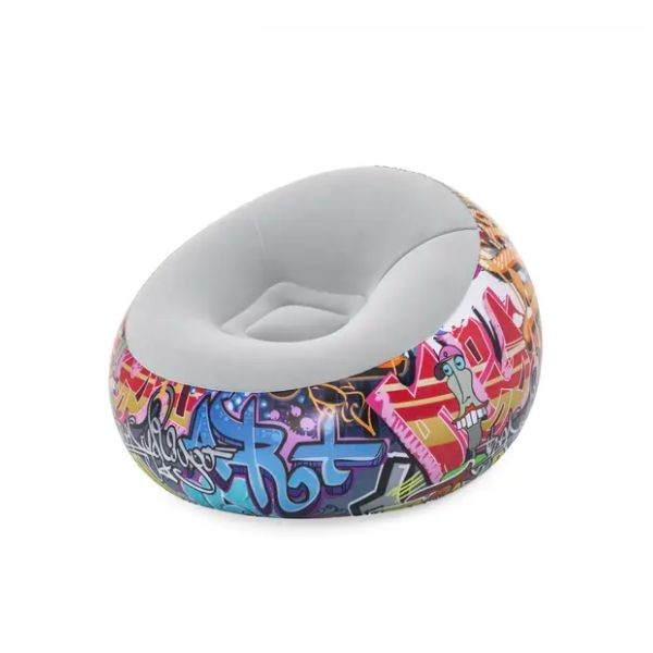 Bestway Graffiti Inflate-A-Chair Inflatable Chair